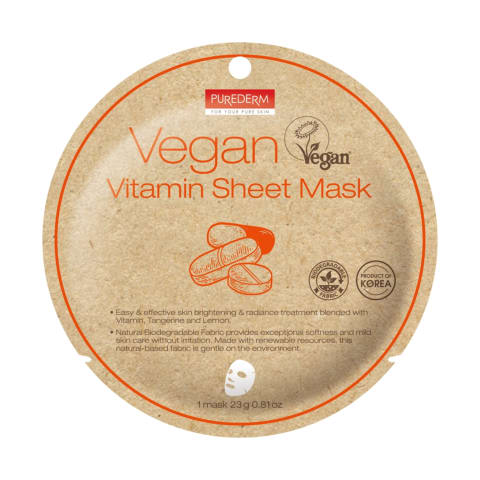 Sejas maska Purederm Vegan Vitamin 23g