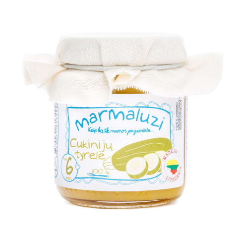 Cukinijų tyrelė MARMALUZI 100g, 6 +