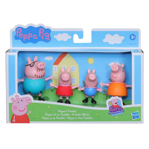 Rotaļlietu komplekts ģimene Peppa Pig