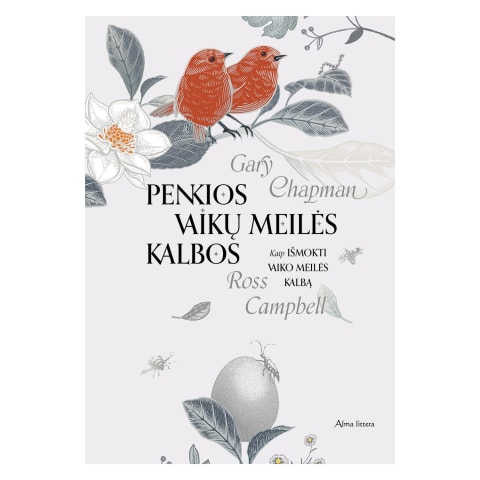 Knyga PENKIOS VAIKŲ MEILĖS KALBOS, DOV.