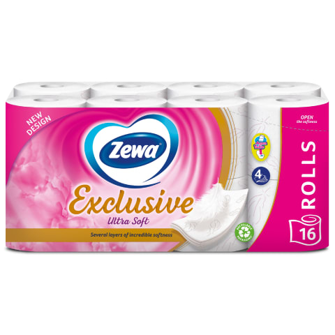 Tualetes papīrs Zewa Natural Soft 16 r.