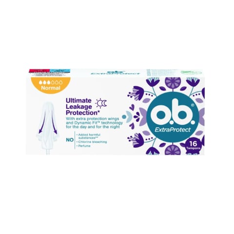 Tampoonid Ob Extra Protect Normal 16tk