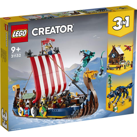 Konstr. Lego Vikingu kuģis 31132
