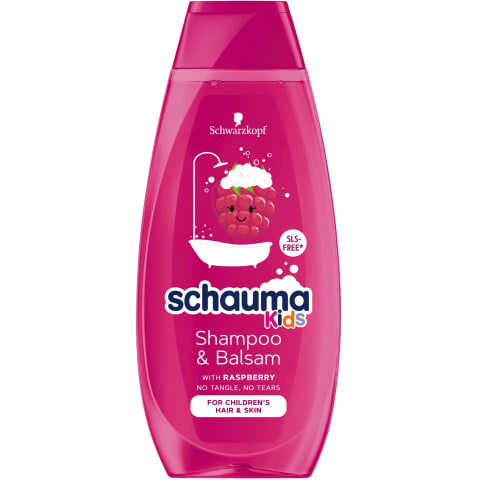 Vaik.pl. šampūnas SCHAUMA RASPBERRY, 400 ml