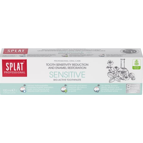 Zobu pasta Splat Sensitive 100ml