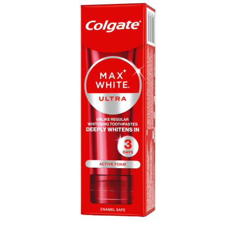 Dantų pasta COLGATE MAX WHITE FOAM, 50 ml