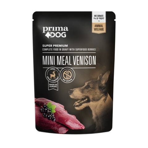 Koerasööt hirv PrimaDog 85g