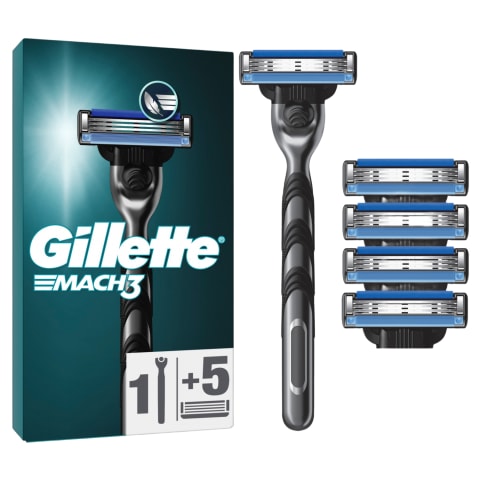 Skut. rink. GILLETTE MACH3, 5 peil.+kot.