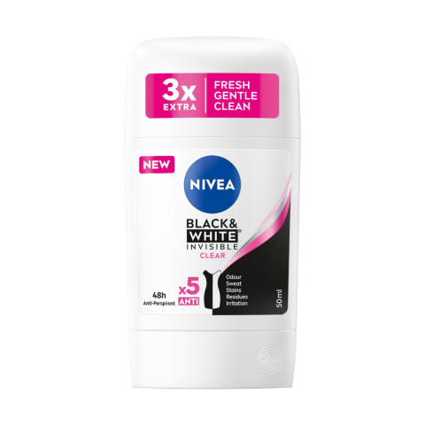 Pulkdeodorant Nivea Women B&W Clear 50ml