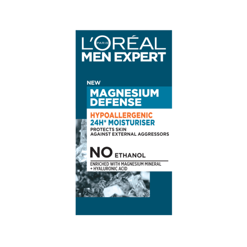 Näokreem L'Oreal Men Expert Magnesium Defence hüpoallergeenne 50ml