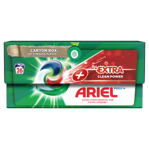 V. maz. kapsulas Ariel Extra Clean 26gb