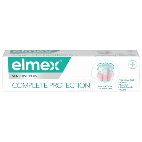 Hambapasta Sensitive Plus Complete Protection, ELMEX, 75 ml