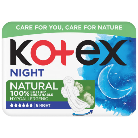 Kotex night sale