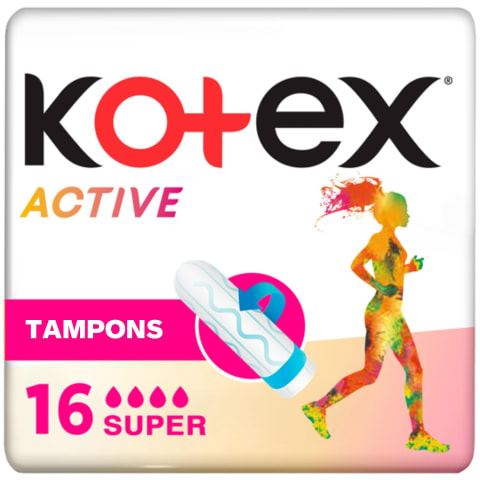 Kotex Active Super tampoonid 16tk