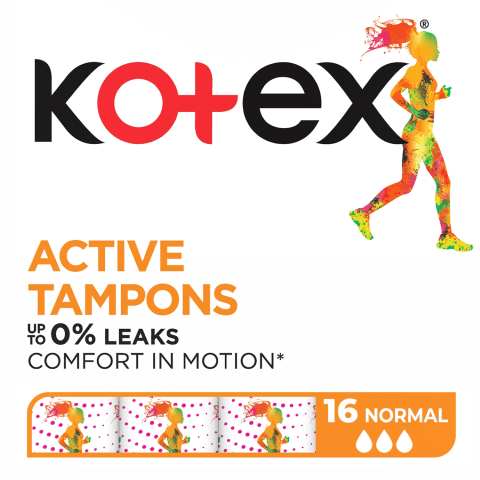 Kotex Active Normal tampoonid 16tk