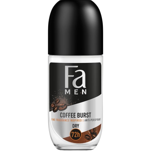 Dezod. Fa Men Coffee Burst rullveida 50ml