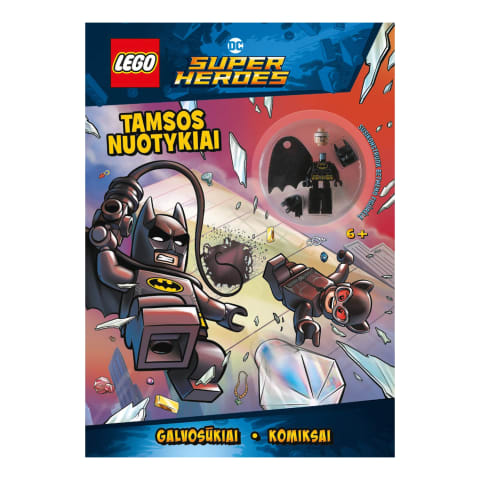 Spalv. knyga LEGO® DC COMICS SUPER HEROES