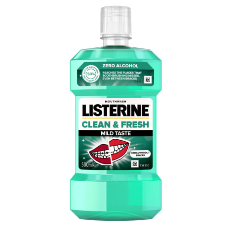 Suuvesi Listerine Clean&Fresh 500ml