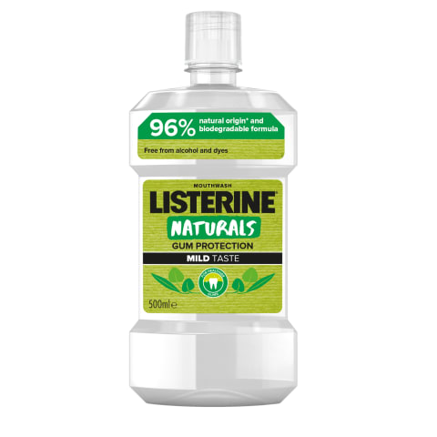 Suuvesi Listerine Naturals Gum Protection 500ml