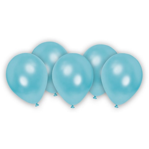 Õhupallid metallist sinist 8tk