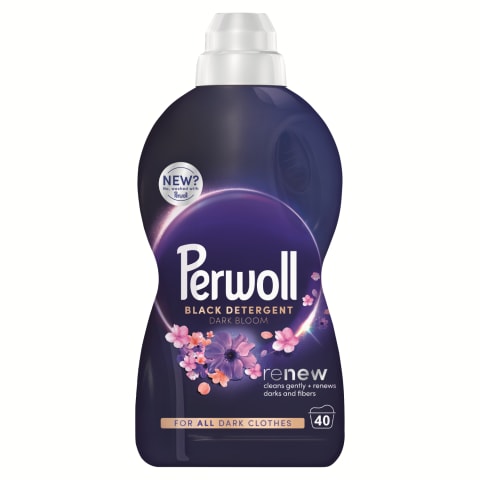 Pesugeel Dark Bloom 40pk, PERWOLL, 2 l