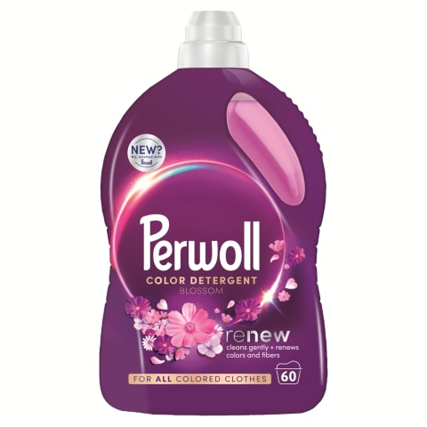 Pesugeel Blossom 60pk, PERWOLL, 3 l