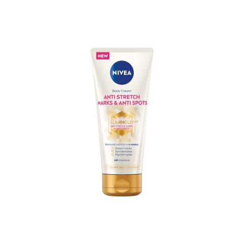 Kehakreem Nivea Luminous 630 venitusarmide, pigmentlaikude ja päikesest põhjustatud ebatäiuslikkuse vastu 200ml