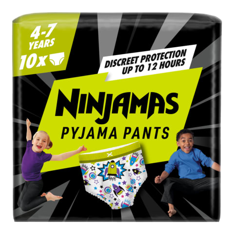 Öömähkmed Pampers Ninjamas Space JP S7, 10tk