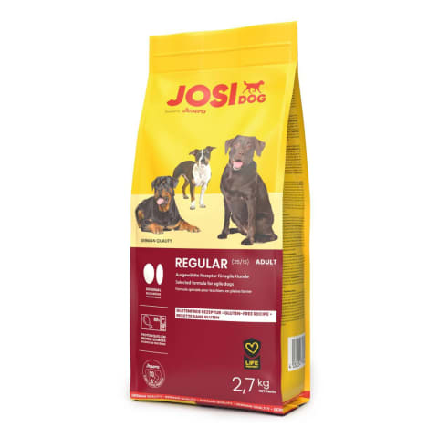 Koerte toit JosiDog Regular 2,7kg