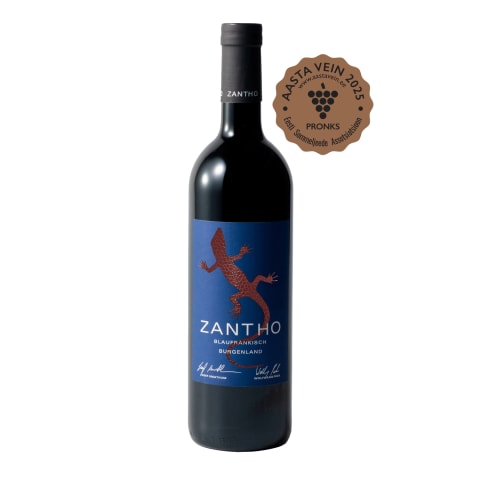 Kaitstud päritolunimetusega vein Zantho Blaufränkisch punane 13,5%vol 0,75l