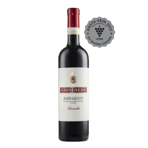 Kaitstud päritolunimetusega vein Grimaldi Barbesco Manzola punane kuiv 15%vol 0,75l