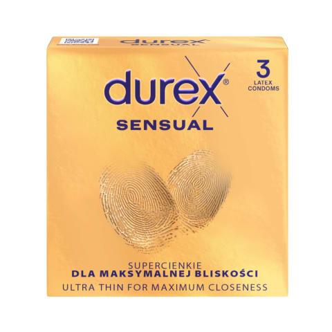 Kondoomid Durex Sensual 3tk