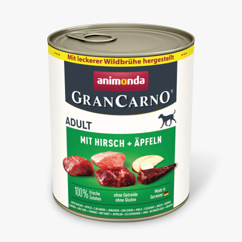 Koerakonservid hirvelihaga Animonda GranCarno 800g
