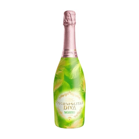 Gaseeritud puuviljavein Cosmopolitan Diva Mojito Fusion 5,5%vol 0,75l