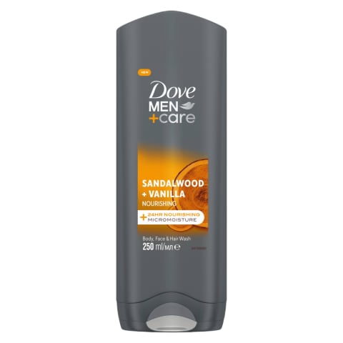 Dušigeel Dove Men Sand&Vanilla 250ml