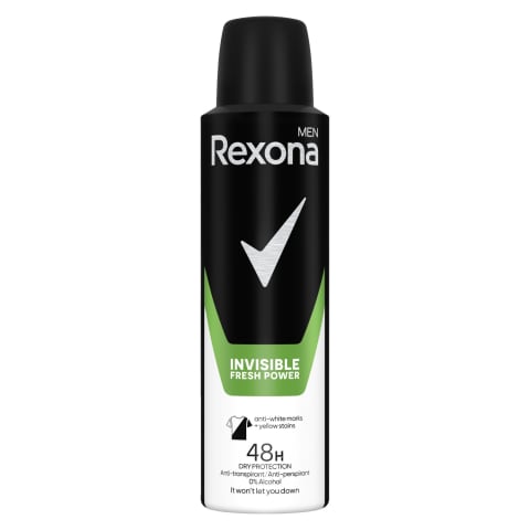 Deodorant Rexona Men Invisible Fresh 150ml
