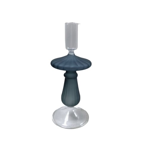 Küünlajalg klaasist 8,5x8,5x21cm AW25