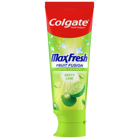 Hambapasta Colgate Max Fresh Fruit Fusion Lime 75ml
