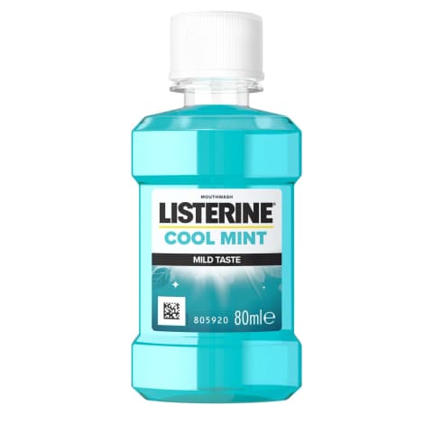 Suuvesi igapäevaseks kasutuseks Listerine Coolmint Mild 80ml