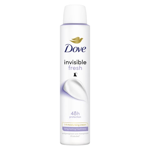 Deodorant Dove Invisible Fresh 200ml