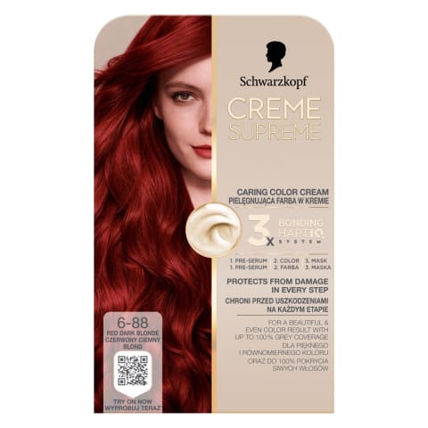 Püsivärv SK Creme Supreme punakas tumeblond 6-88