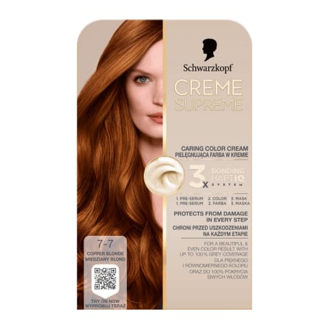 Püsivärv SK Creme Supreme vaskblond 7-7