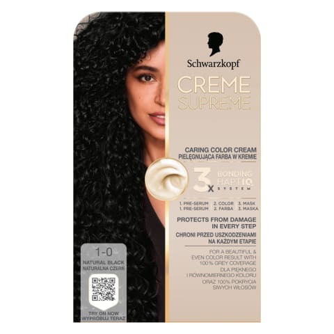Püsivärv SK Creme Supreme loomulik must 1-0