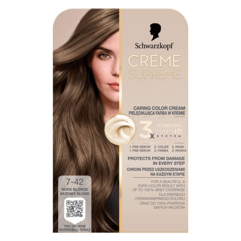 Püsivärv SK Creme Supreme beežikas blond 7-42
