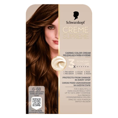 Püsivärv SK Creme Supreme tume karamellblond 6-68