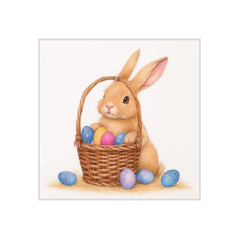 Salvrätikud Subtle Bunny 33x33cm Paw ES26