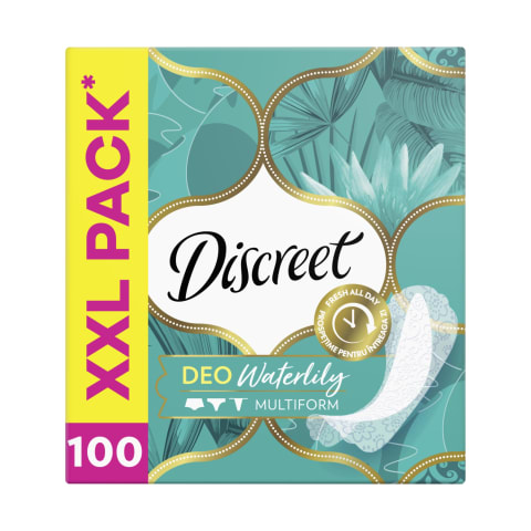 Pesukaitsmed Discreet Water Lily 100tk