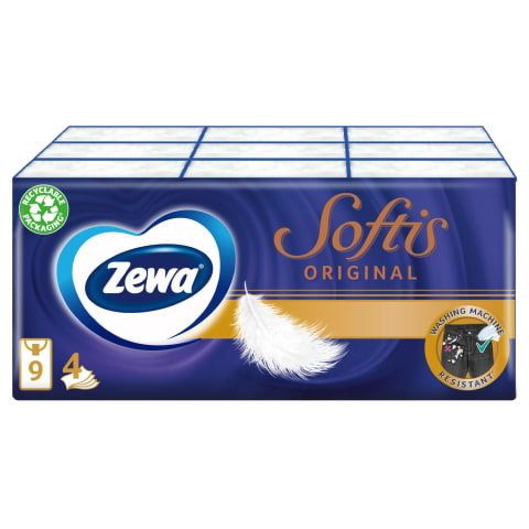 Taskurätikud Zewa Softis 5x9tk