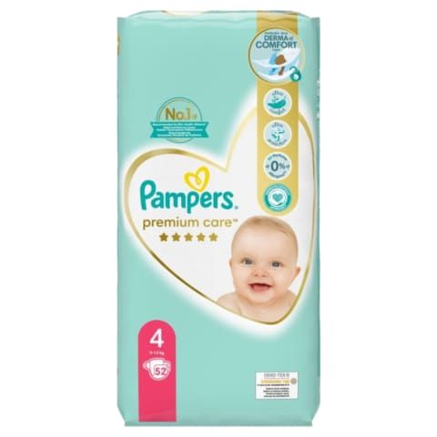 Mähkmed Pampers PC VP S4 9-14kg 52tk