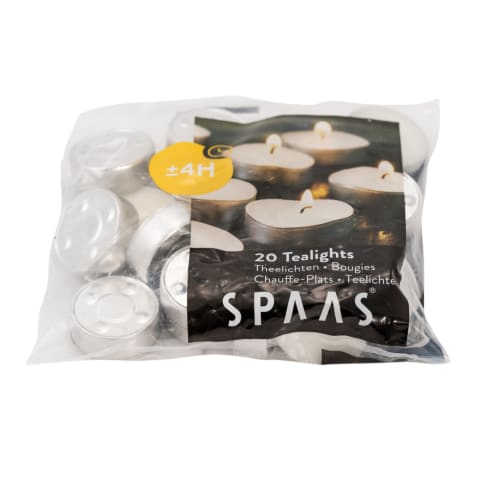 Tējas sveces Spaas 20gab 4H